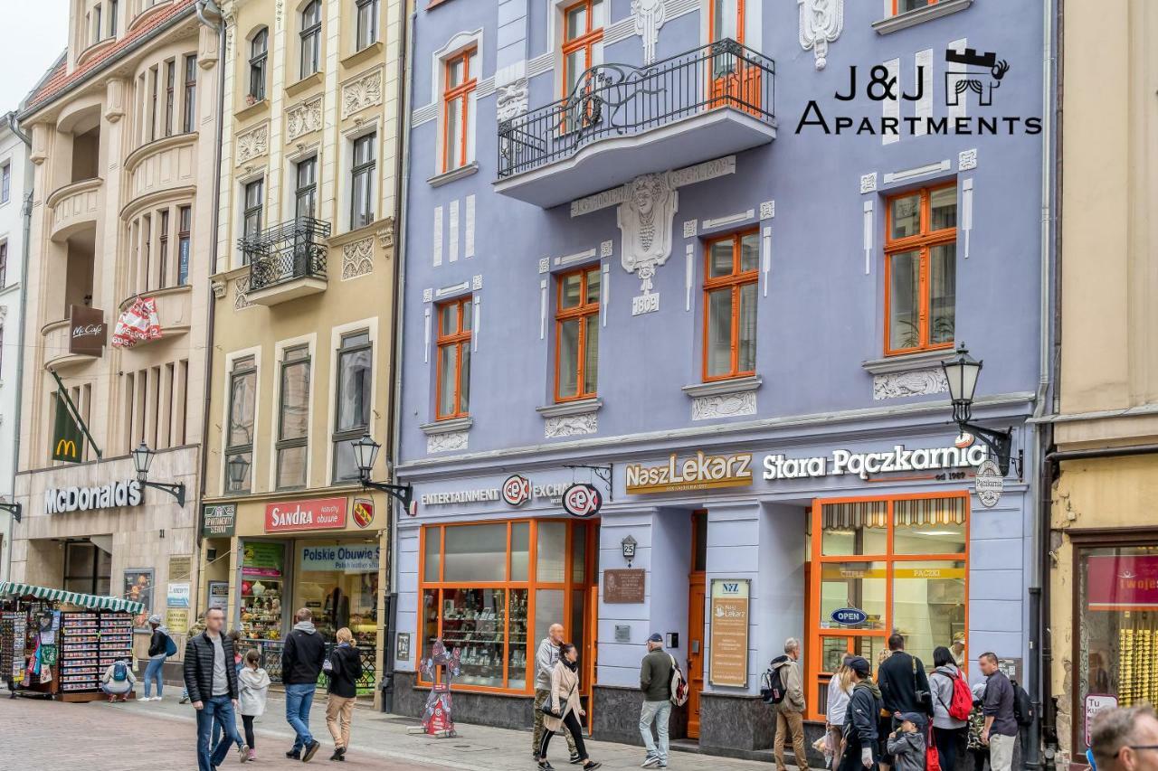 J&J Apartments Szeroka 25 Apartament 1 Torun Bagian luar foto